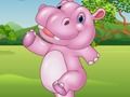 Jeu Puzzle hippopotame  en ligne