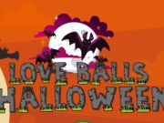 Jeu Boules d'amour Halloween  en ligne