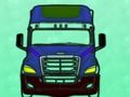 Jeu American Trucks à colorier  en ligne
