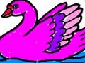 Jeu Retour à l'école : Livre de coloriage du cygne  en ligne