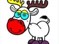 Jeu Retour à l'école: Livre de coloration des cerfs  en ligne