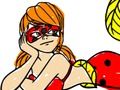Jeu Retour à l'école: Dotted Girl Coloring  en ligne