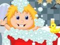 Jeu Puzzle de bain pour bébé  en ligne