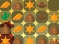 Jeu Match de cowboy fou 3 en ligne