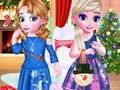 Jeu Bébé sœurs jour de Noël en ligne