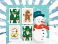 Jeu Cartes mémoire de Noël  en ligne