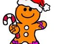 Jeu Rentrée scolaire : Livre de coloriage de biscuits de Noël  en ligne