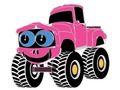 Jeu Coloriage de camions heureux en ligne
