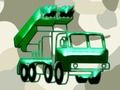 Jeu Coloriage de camions militaires  en ligne