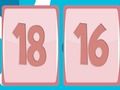 Jeu Jeu de mémoire avec des nombres  en ligne