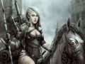 Jeu Puzzle de soldats de fille  en ligne