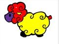 Jeu Coloriage de mouton  en ligne