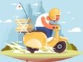 Jeu City Scooter monte en puzzle en ligne