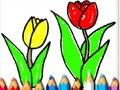 Jeu Retour à l'école: livre de coloriage du printemps  en ligne