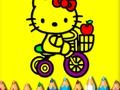 Jeu Retour à l'école: Sweet Kitty Coloring  en ligne