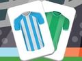 Jeu Mémoire de maillot de football  en ligne