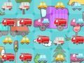 Jeu Petits véhicules mignons Match 3  en ligne