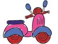 Jeu Coloriage de City Scooter Ride  en ligne