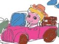Jeu Coloriage Voitures Mignonnes Pour Enfants  en ligne