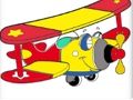 Jeu Livre de coloriage Avion 2  en ligne