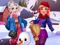 Jeu Tendances mode sœurs d'hiver en ligne Jeu Tendances mode sœurs d'hiver en ligne