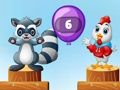 Jeu Division des ballons de la jungle  en ligne