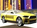 Jeu Simulateur de voiture de taxi de ville moderne  en ligne