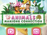 Jeu Connexion animaux Mahjong  en ligne