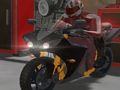 Jeu Coureur de moto du pilote routier en ligne