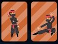 Jeu Mémoire de combat ninja extrême  en ligne