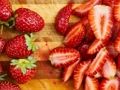 Jeu Puzzle à la fraise rouge  en ligne