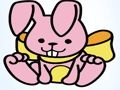 Jeu Livre de coloriage de lapin  en ligne