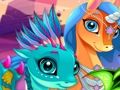 Jeu Puzzle mignon licornes et dragons  en ligne