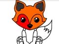 Jeu Livre de coloriage renard  en ligne