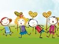 Jeu Livre de coloriage de famille heureuse  en ligne