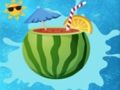 Jeu Puzzle Pastèque et Boissons  en ligne