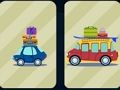 Jeu Mémoire de voitures d'été  en ligne