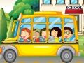 Jeu Différences des autobus scolaires  en ligne