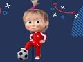 Jeu Masha et l'ours Football en ligne Jeu Masha et l'ours Football en ligne