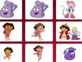 Jeu Défi de la mémoire Dora  en ligne