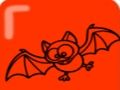 Jeu Coloriage chauve-souris facile  en ligne