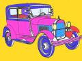 Jeu Coloriage Hot Rod  en ligne