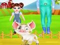 Jeu Visite de la ferme Baby Taylor pour s'occuper des animaux  en ligne