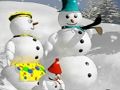 Jeu Bonhomme de neige en famille  en ligne