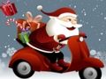 Jeu Père Noël cadeau de livraison  en ligne