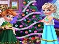 Jeu Préparation de la salle de Noël des soeurs  en ligne