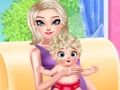 Jeu Bébé de la princesse glacée née en ligne