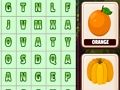 Jeu Recherche de mots Fruits  en ligne