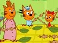 Jeu Pique-nique avec la famille des chats  en ligne