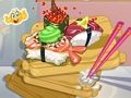 Jeu Rouleau de sushi heureux  en ligne